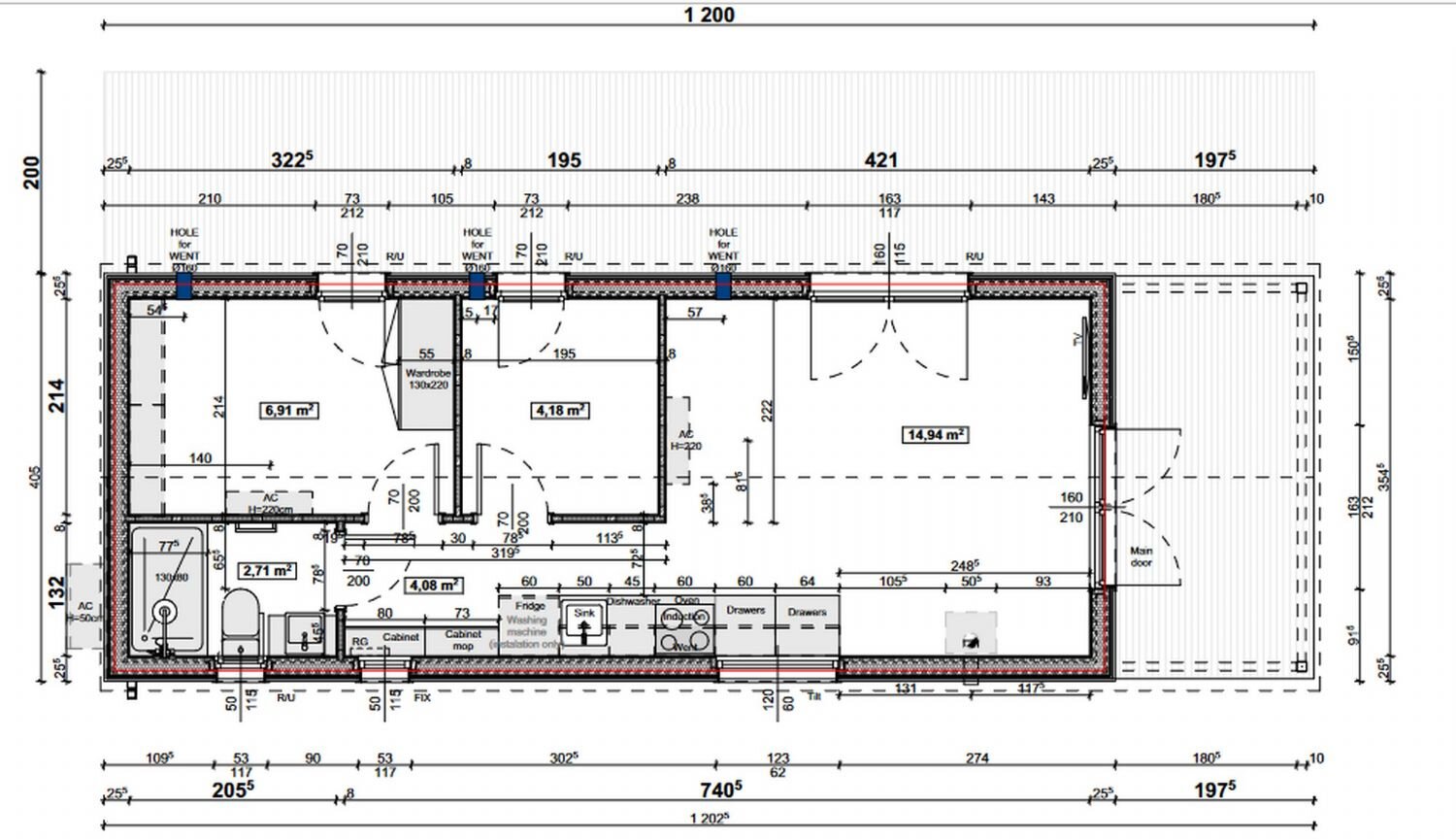 Bungalow zum Kauf provisionsfrei 190.580 € 3 Zimmer 40 m²<br/>Wohnfläche 343 m²<br/>Grundstück Schwaan Schwaan 18258