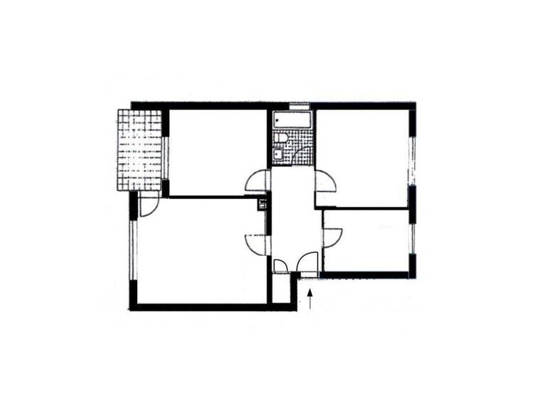 Wohnung zum Kauf provisionsfrei 249.000 € 3 Zimmer 73,7 m² 2. Geschoss Wersten Düsseldorf 40591