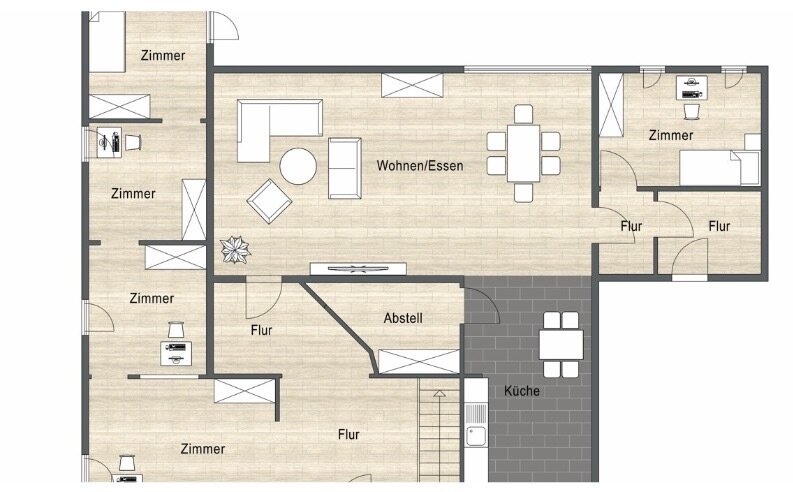 Einfamilienhaus zum Kauf 225.000 € 6 Zimmer 160 m²<br/>Wohnfläche 896 m²<br/>Grundstück Matzenbach Fichtenau 74579