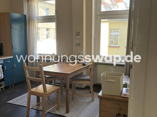 Studio zur Miete Tauschwohnung 574 € 3 Zimmer 80 m² 1. Geschoss Gohlis-Süd Leipzig-04155 4155