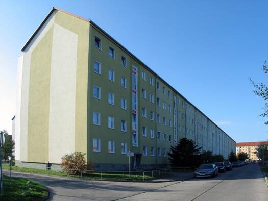 Wohnung zur Miete 332 € 2 Zimmer 55,3 m² 1. Geschoss Brandenburger Str. 15 Weida Riesa 01587