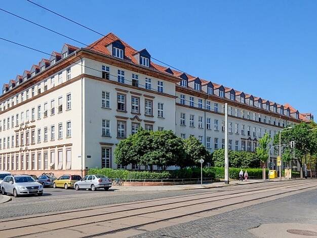 Lagerhalle zur Miete provisionsfrei 4,95 € 727,4 m² Lagerfläche teilbar ab 15 m² Johannstadt-Nord Dresden 01307