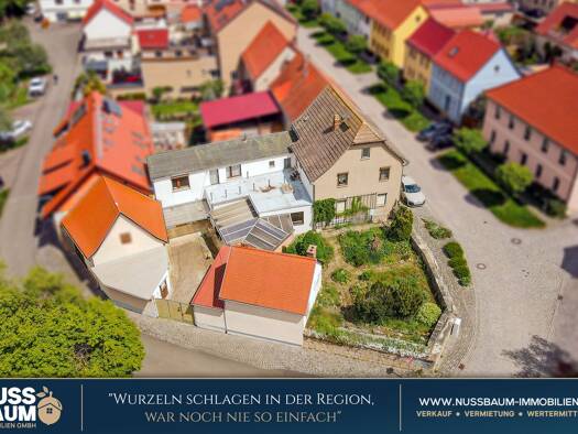 Haus zum Kauf 198.000 € 7 Zimmer 160 m² 538 m² Grundstück Breitenstraße 35 Magdala Magdala 99441