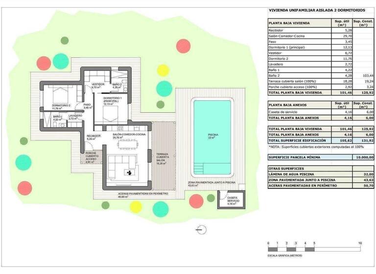 Villa zum Kauf - Erstbezug provisionsfrei 369.000 € 3 Zimmer 131 m² 10.000 m² Grundstück Pinoso