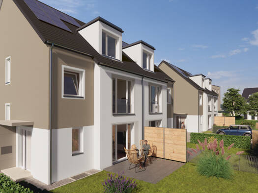 Doppelhaushälfte zum Kauf - Neubau provisionsfrei 780.000 € 5 Zimmer 149 m² 230 m² Grundstück Babette-Müller-Straße Kornburg Nürnberg 90455