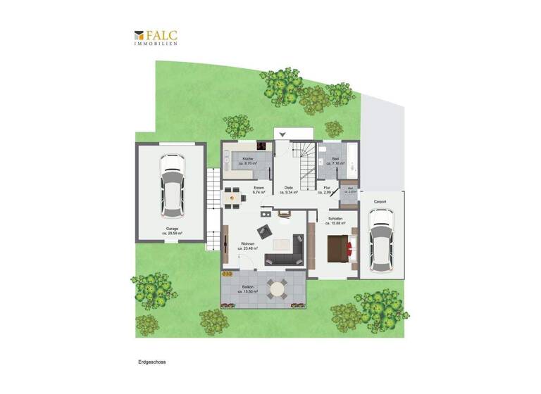 Einfamilienhaus zum Kauf 565.000 € 5 Zimmer 121,8 m² 382 m² Grundstück Kreppen Diedorf 86420