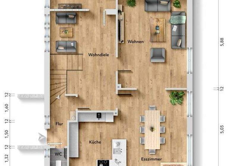 Villa zum Kauf 539.000 € 7 Zimmer 191,1 m² 993 m² Grundstück Bad Eilsen 31707