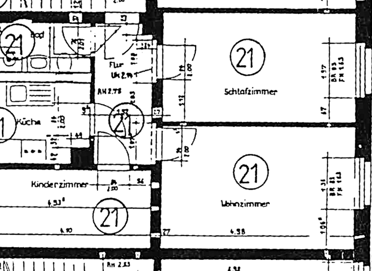 Wohnung zum Kauf 125.000 € 3 Zimmer 59 m² 1. Geschoss Pieschen-Süd Dresden 01127