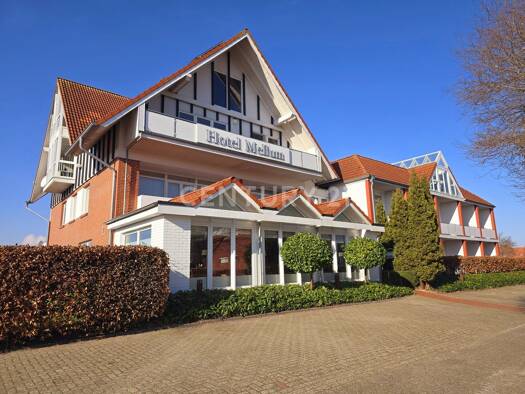 Hotel zum Kauf 1.650.000 € 25 Zimmer 100 m² Gastrofläche 1.908 m² Grundstück Horumersiel Wangerland 26434