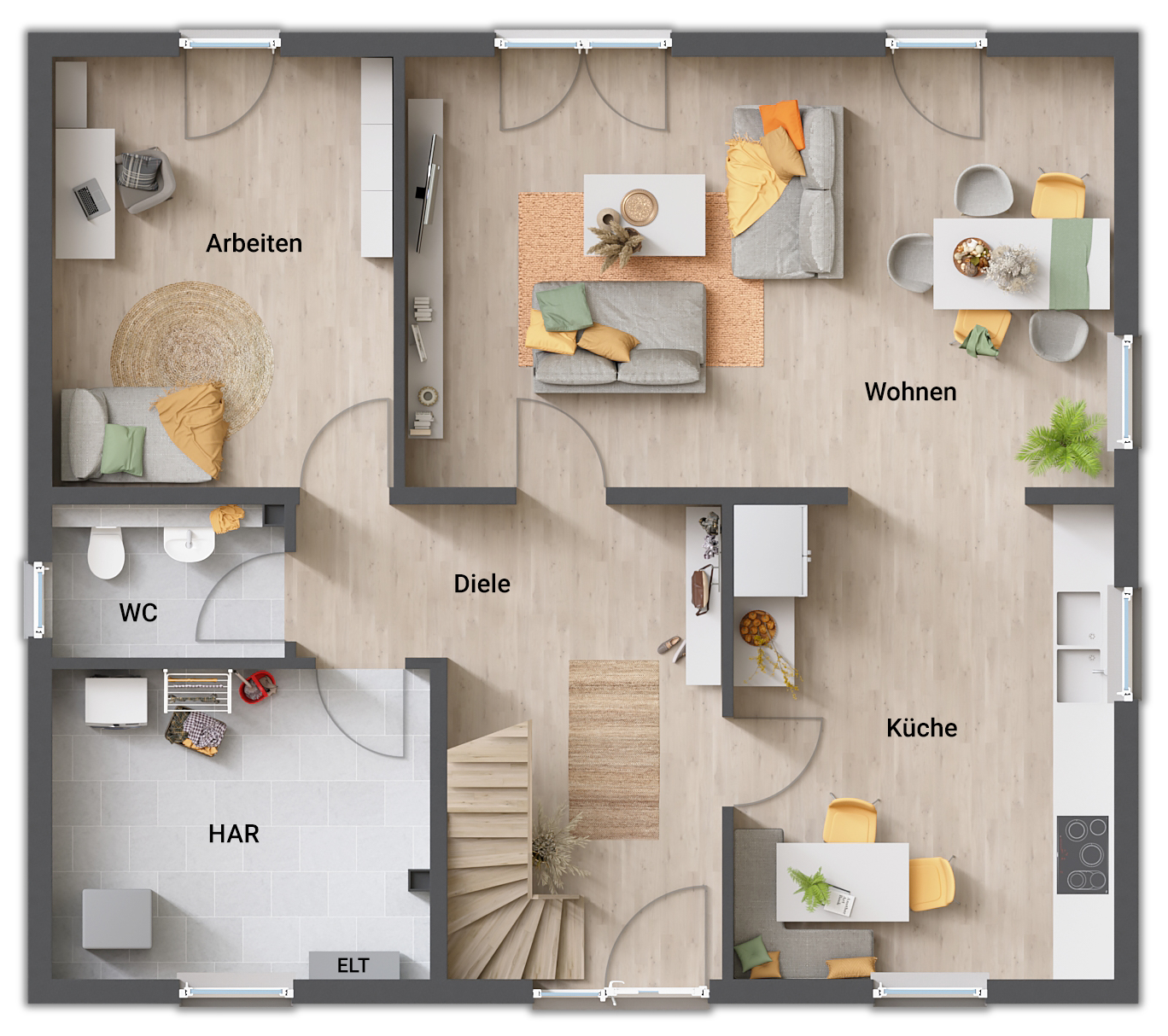 Einfamilienhaus zum Kauf provisionsfrei 310.750 € 5 Zimmer 166 m²<br/>Wohnfläche 810 m²<br/>Grundstück Horststraße 32 Hörsum Alfeld (Leine) 31061