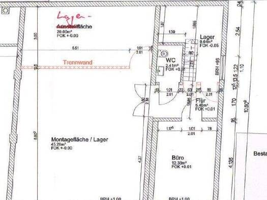 Werkstatt zur Miete provisionsfrei 1.200 € 97 m² Lagerfläche teilbar von 30 m² bis 67 m² Ostenviertel Regensburg 93055