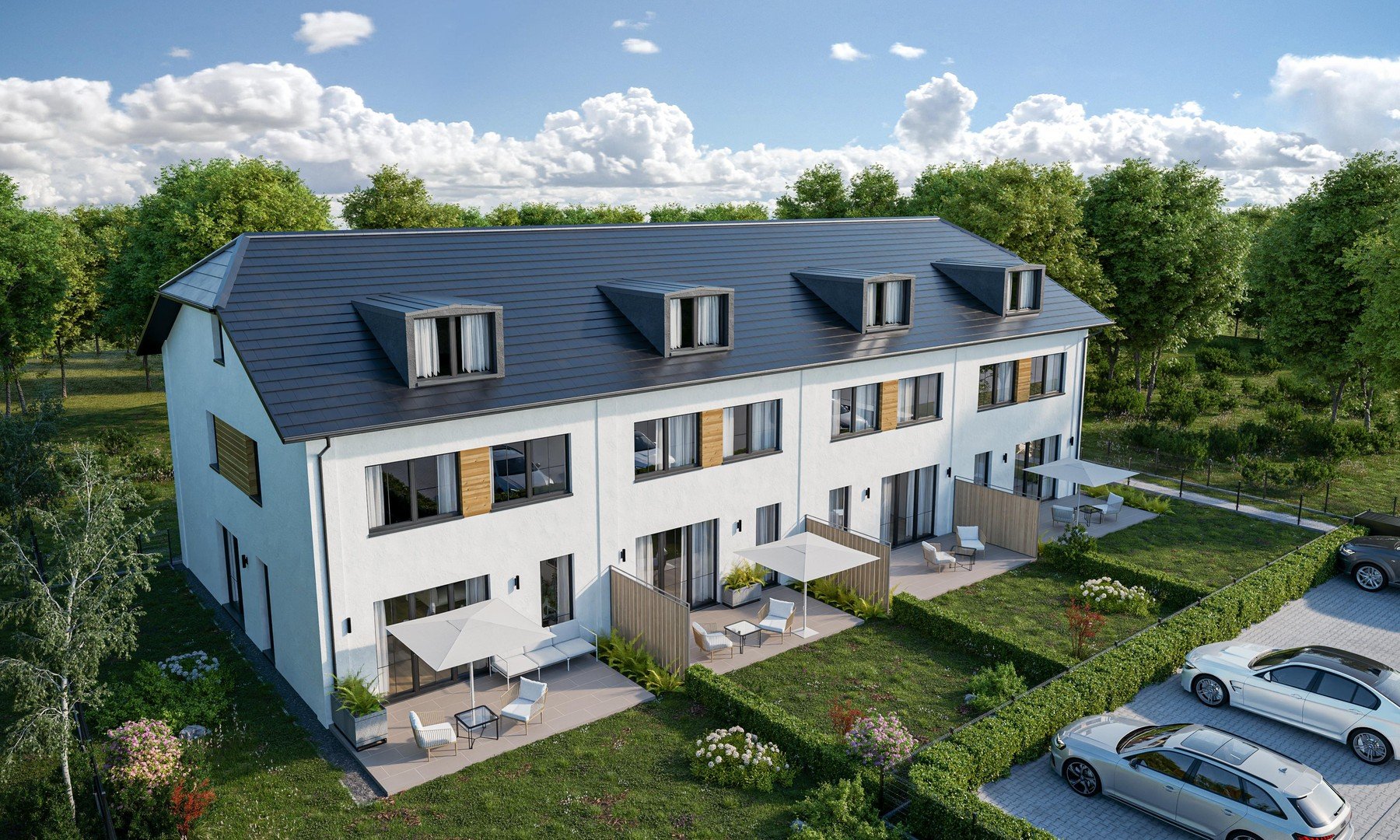 Reihenmittelhaus zum Kauf provisionsfrei 789.000 € 5 Zimmer 121,5 m²<br/>Wohnfläche 233 m²<br/>Grundstück Bruckmühl 83052