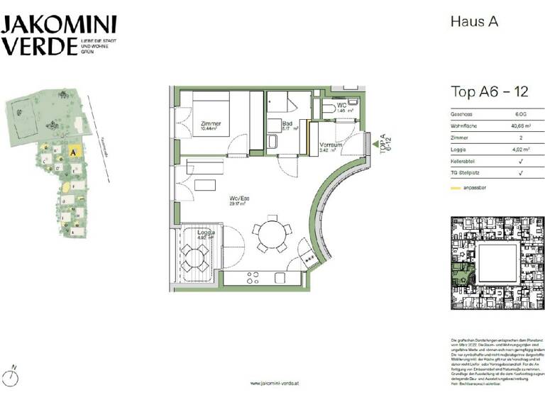 Wohnung zum Kauf provisionsfrei 268.000 € 2 Zimmer 49,7 m² Jakomini Graz 8010
