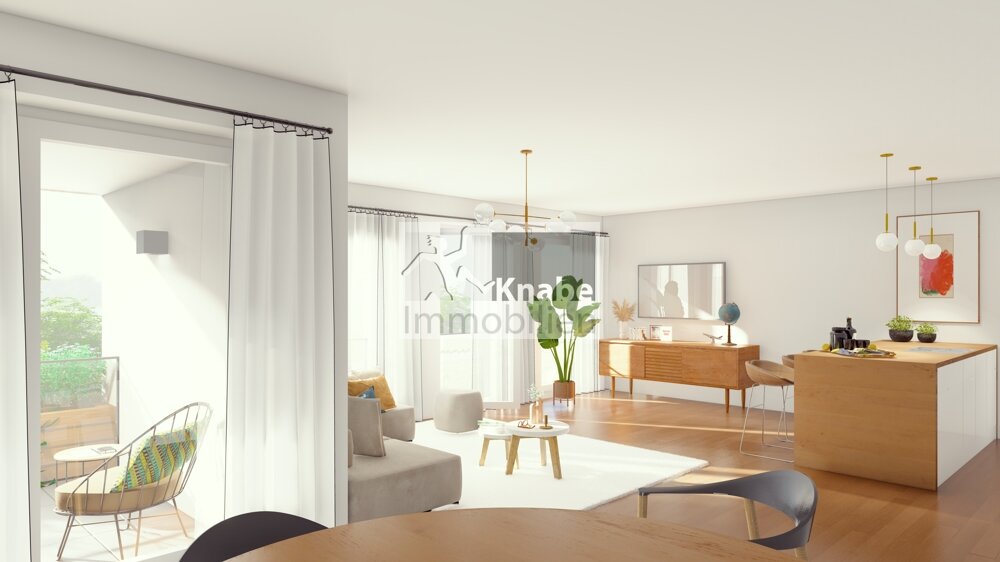 Wohnung zum Kauf provisionsfrei 446.987 € 4 Zimmer 113,3 m²<br/>Wohnfläche EG<br/>Geschoss Melle - Mitte Melle 49324