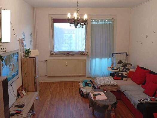 Wohnung zur Miete 310 € 2 Zimmer 49,4 m² 3. Geschoss frei ab 01.03.2026 Krummacherring 12 Bernburg Bernburg (Saale) 06406