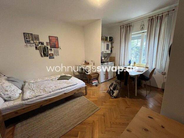Studio zur Miete Tauschwohnung 290 € 1 Zimmer 18 m² 2. Geschoss Bogenhausen München 81679