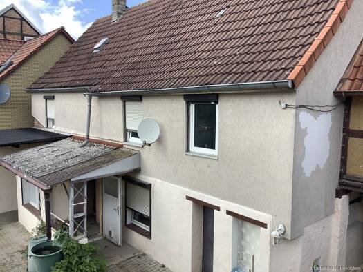Einfamilienhaus zum Kauf 50.000 € 4 Zimmer 90 m² 823 m² Grundstück Breite Straße 26 Großalsleben Gröningen 39397