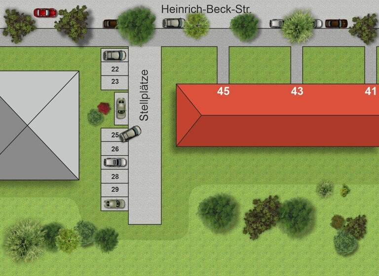 Außenstellplatz zum Kauf provisionsfrei 40 € Heinrich-Beck-Straße 45 Kaßberg Chemnitz 09112