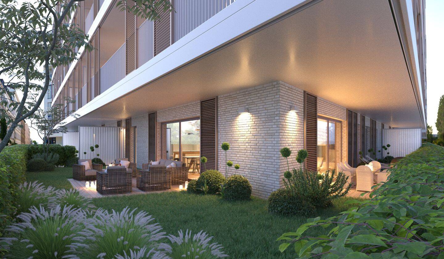 Terrassenwohnung zur Miete - Erstbezug