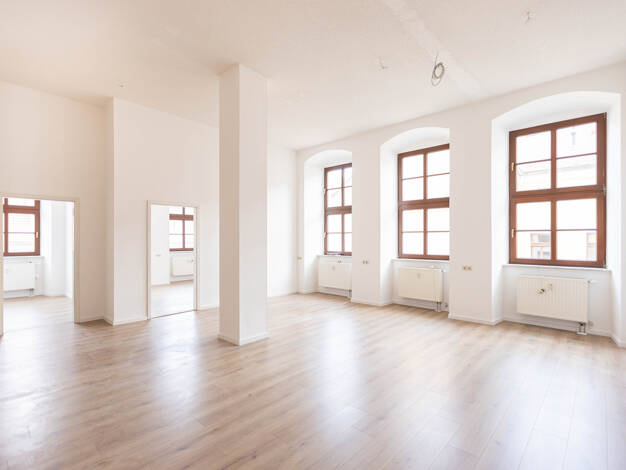Wohnung zur Miete 660 € 4 Zimmer 110 m² 1. Geschoss Johannisstraße 2 Löbau 02708