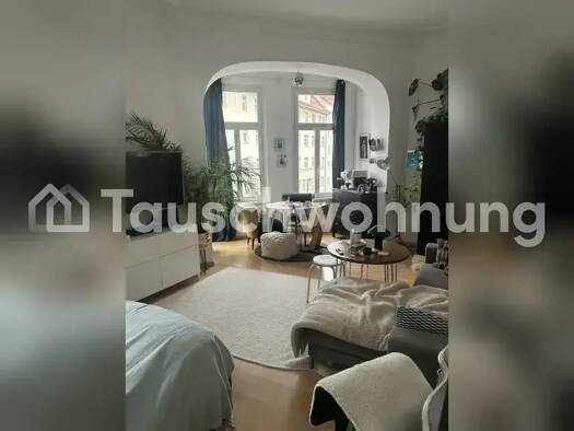 Wohnung zur Miete Tauschwohnung 380 € 1 Zimmer 44 m² 1. Geschoss Südvorstadt Leipzig 04275