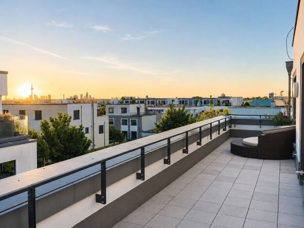 Penthouse zum Kauf provisionsfrei 880.000 € 4 Zimmer 112 m² 3. Geschoss frei ab 01.03.2027 Eugen-Kaufmann-Straße 12 Kalbach-Riedberg Kalbach-Riedberg 60438