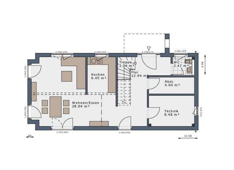 Einfamilienhaus zum Kauf provisionsfrei 785.640 € 4 Zimmer 125 m² 450 m² Grundstück Sasel Hamburg 22393