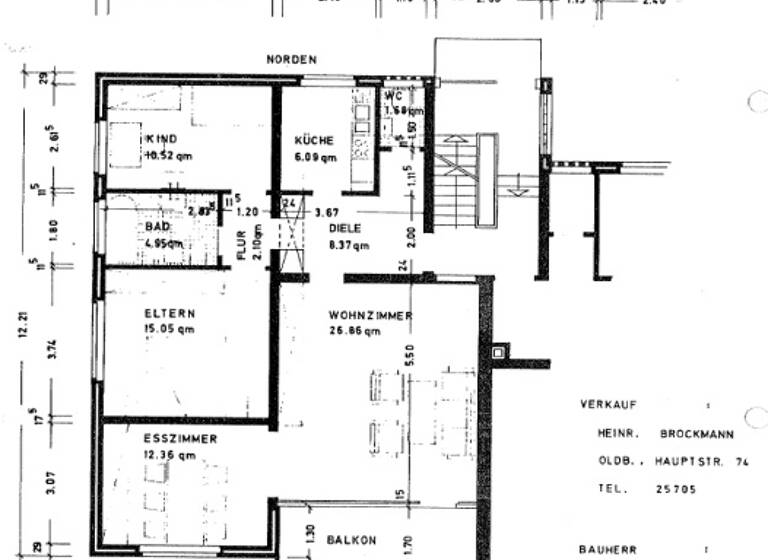 Wohnung zum Kauf 231.000 € 3 Zimmer 92,4 m² Bloherfelde Oldenburg 26129