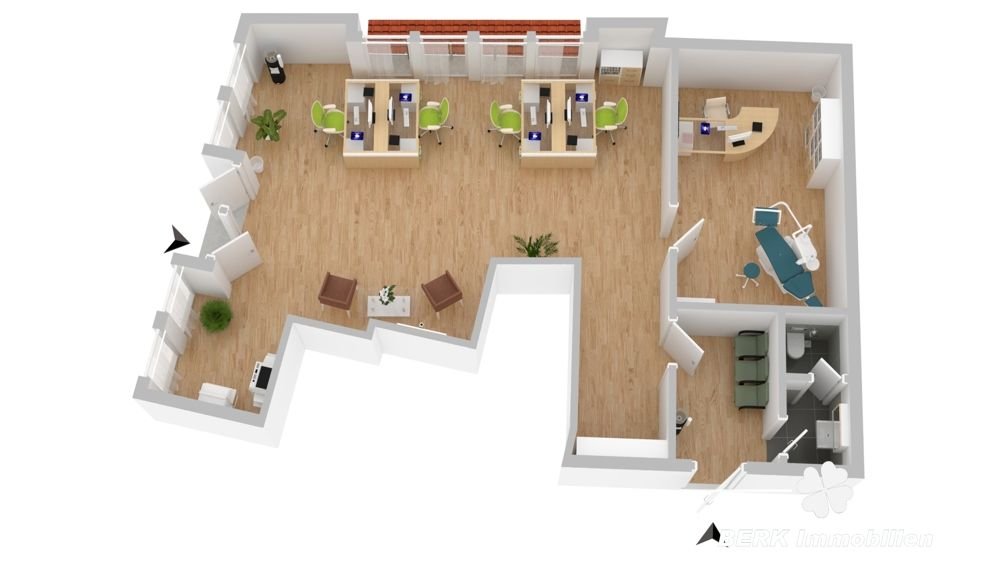 Praxis zur Miete 660 € 93,5 m²<br/>Bürofläche Osterode Osterode am Harz 37520