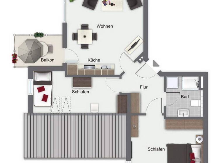 Wohnung zum Kauf 224.000 € 3 Zimmer 53,5 m² 2. Geschoss Ostseebad Boltenhagen Boltenhagen 23946