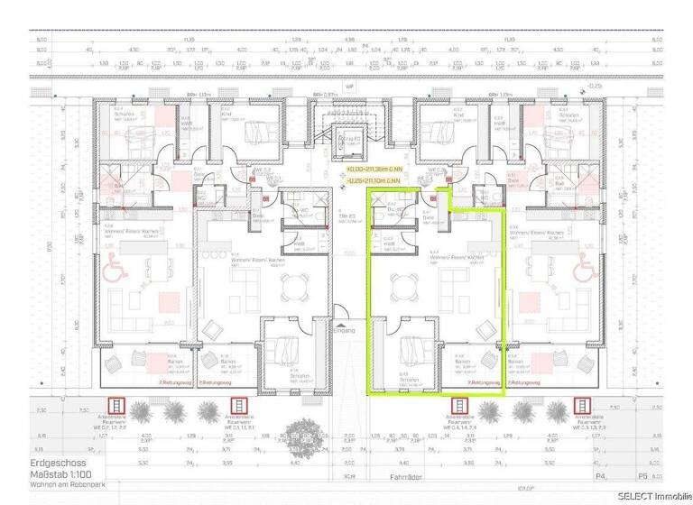 Wohnung zum Kauf 279.000 € 2 Zimmer 75,3 m² EG Kleinblittersdorf 66271