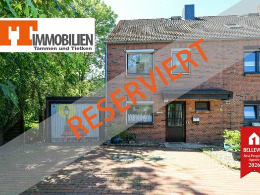 Reihenendhaus zum Kauf 250.000 € 5 Zimmer 105,8 m² 321 m² Grundstück Aldenburg Wilhelmshaven 26389
