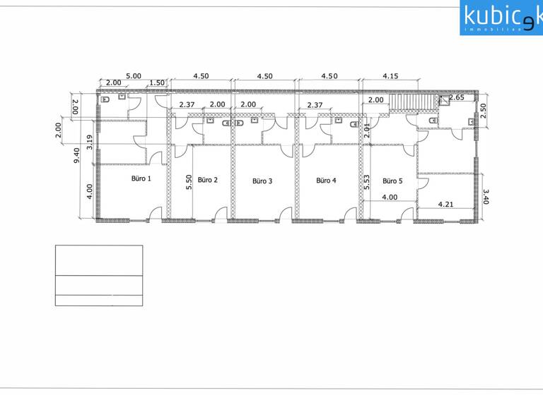 Büro zur Miete 10 € 1 Zimmer 34 m² Bürofläche Oberhausen 2301