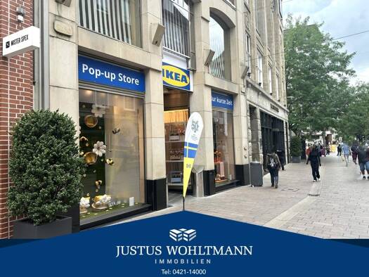 Laden zur Miete 1 Zimmer 145 m² Verkaufsfläche Sögestraße 60 Altstadt Mitte 28195