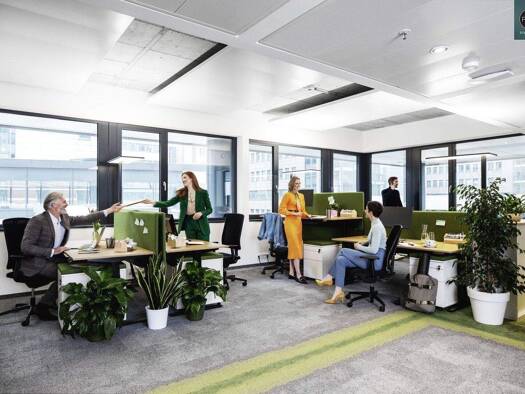 Büro zur Miete 16 € 7 Zimmer 415 m² Bürofläche Wien 1100