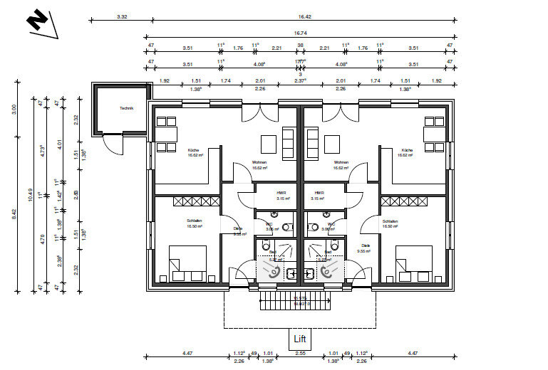 Wohnung zum Kauf 275.000 € 2 Zimmer 70 m²<br/>Wohnfläche ab sofort<br/>Verfügbarkeit Apen Apen 26689