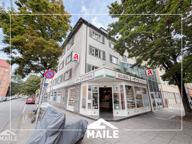 Gewerbeobjekt zum Kauf als Kapitalanlage geeignet 998.000 € 15 Zimmer 407 m² 275 m² Grundstück Wildunger Straße 52 Bad Cannstatt Stuttgart 70372