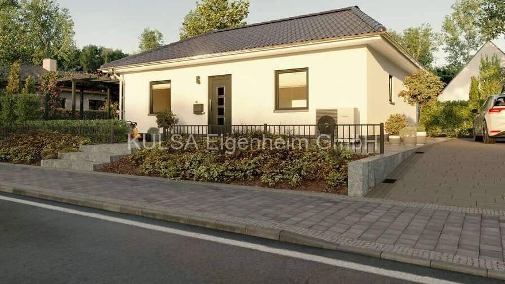 Bungalow zum Kauf - Erstbezug provisionsfrei 278.914 € 4 Zimmer 80 m² 600 m² Grundstück frei ab sofort Nessetal 99869