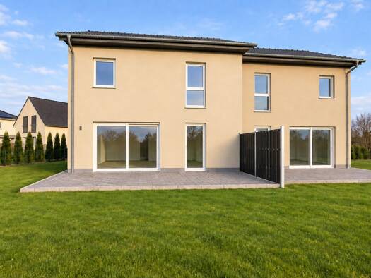 Doppelhaushälfte zur Miete 1.895 € 4 Zimmer 127 m² 400 m² Grundstück Nauen Nauen 14641