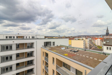 Penthouse zur Miete 765 € 2 Zimmer 54,6 m² 6. Geschoss frei ab 01.01.2025 Von-Hünefeld-Straße 20+22 Stadtmitte Neu-Ulm 89231