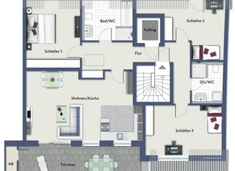 Wohnung zum Kauf 935.000 € 4 Zimmer 134,6 m²<br/>Wohnfläche Dachgeschoss<br/>Geschoss Veillodter Straße 24 Maxfeld Nürnberg (Maxfeld) 90409