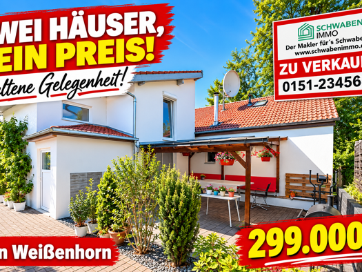 Immobilie zum Kauf 299.000 € 6 Zimmer 110 m² 200 m² Grundstück St.-Wendelin-Straße 49 Grafertshofen Weißenhorn 89264
