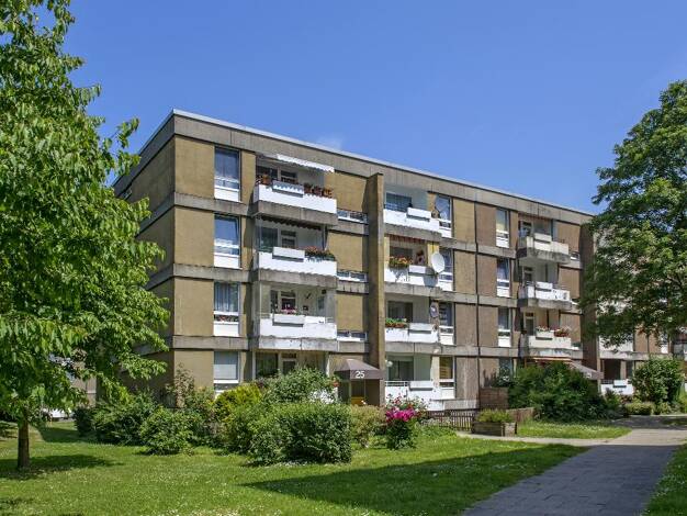 Wohnung zur Miete 471 € 3 Zimmer 72,7 m² 2. Geschoss frei ab 31.12.2026 Simmelweg 23 Scharnhorst Dortmund 44328