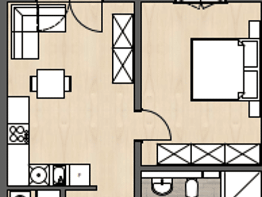 Wohnung zur Miete - Erstbezug 303 € 2 Zimmer 5.316 m² Geschoss 1/3 frei ab 01.08.2026 Gau-Odernheim 55239