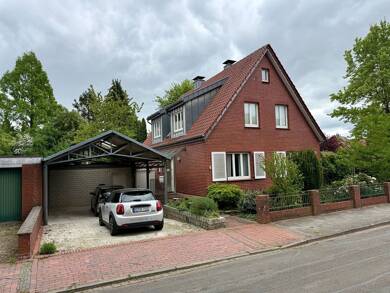 Einfamilienhaus zur Miete 980 € 4 Zimmer 140 m² frei ab 01.09.2025 Händelstraße 6 Bramsche - Kernstadt Bramsche 49565