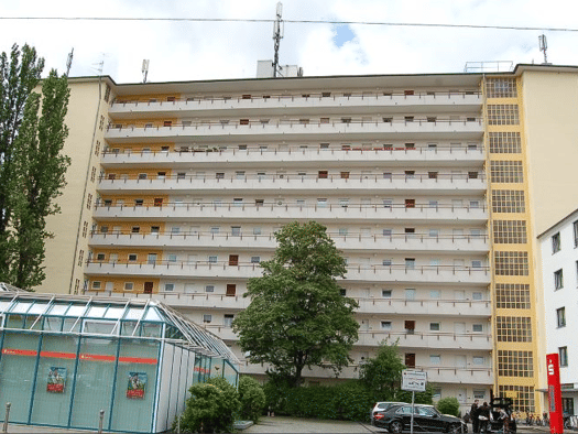 Wohnung zur Miete 352 € 1 Zimmer 34,4 m² 7. Geschoss frei ab sofort Herrnstraße 9 Südstadt Fürth 90763