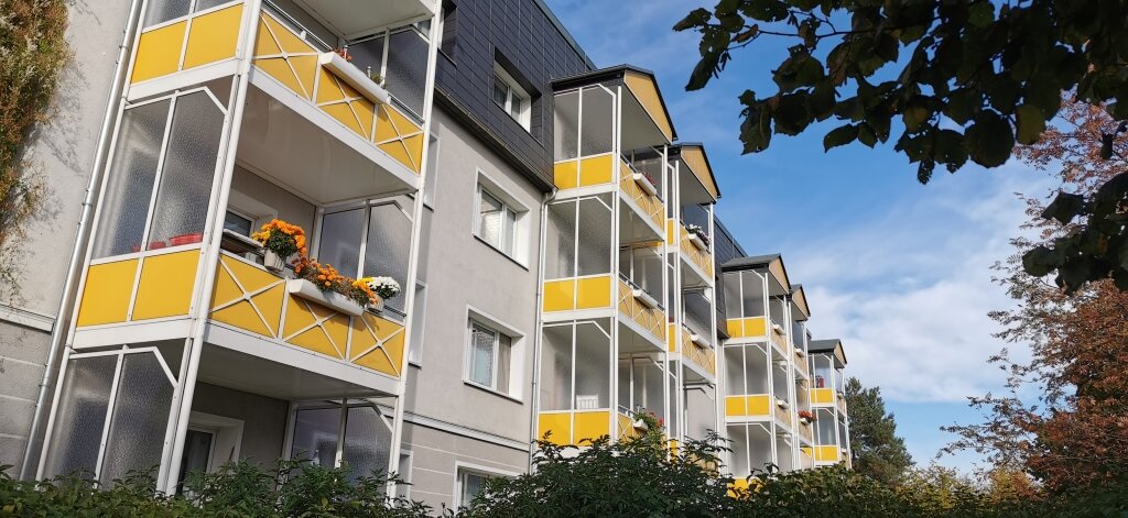 Wohnung zur Miete 350 € 4 Zimmer 69,2 m²<br/>Wohnfläche 3.<br/>Geschoss Am Teich 1 Kayna Zeitz 06712