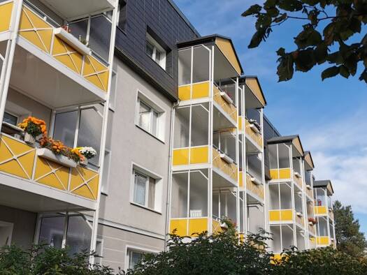 Wohnung zur Miete 480 € 4 Zimmer 69,2 m² 3. Geschoss Am Teich 1 Kayna Zeitz, Kayna 06712