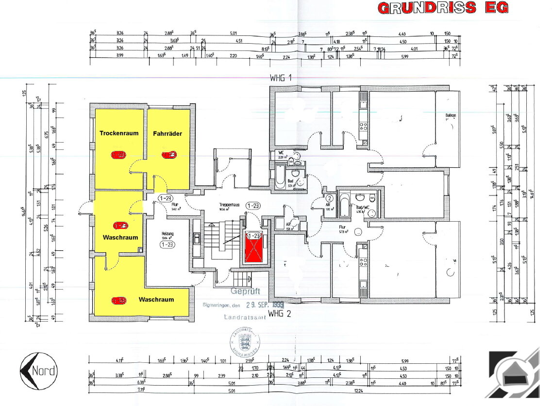 Wohnung zum Kauf als Kapitalanlage geeignet 150.000 € 3 Zimmer 76 m²<br/>Wohnfläche Schelmengrube 5 Stetten Stetten am kalten Markt 72510