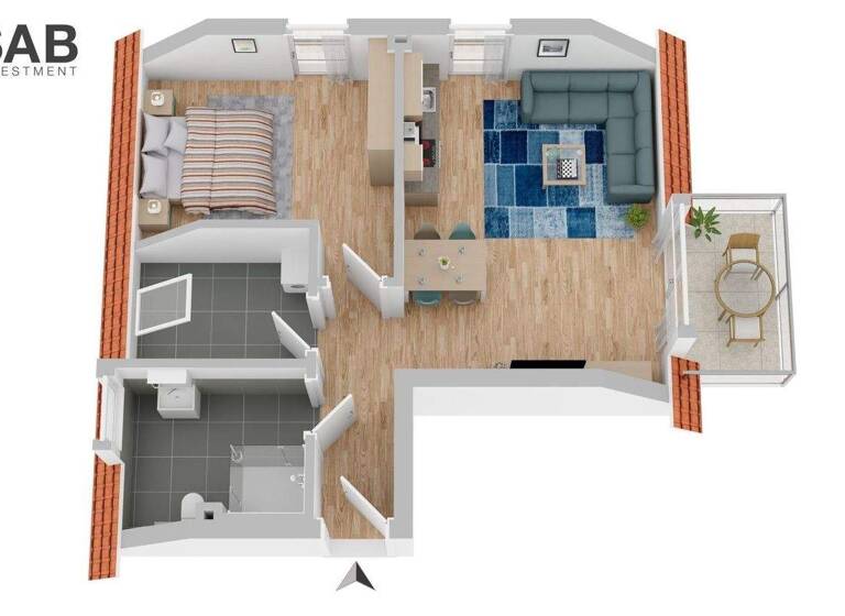 Studio zum Kauf - Erstbezug 342.000 € 2 Zimmer 60 m² Alexandersfeld Oldenburg 26127